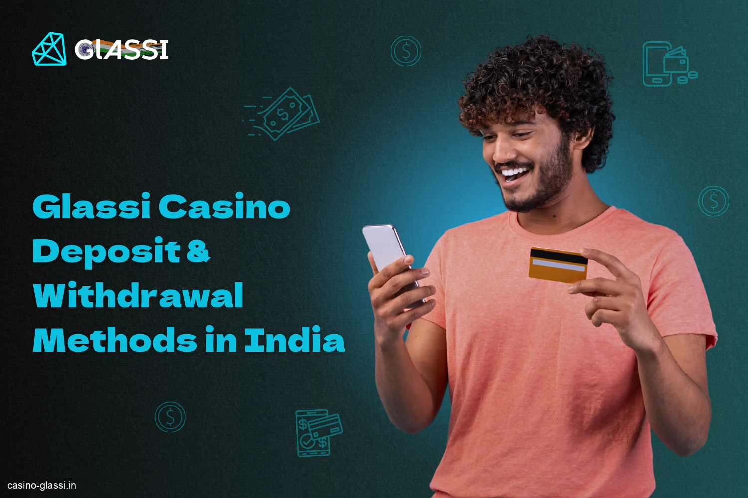 For Indian players, there are several convenient ways to deposit and withdraw all winnings at Glassi Casino